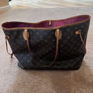 Louis Vuitton Dark Brown Monogram Tote